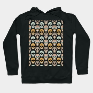 Colorful skulls Hoodie